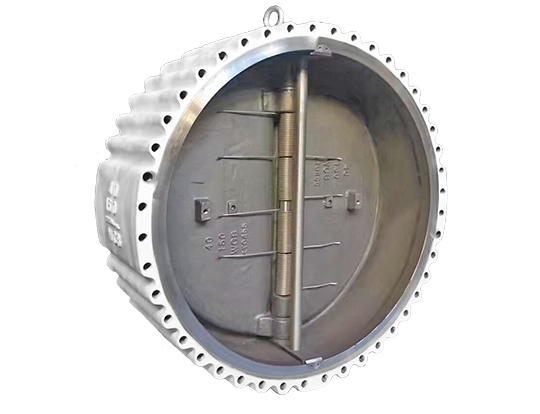 Válvula de retención de placa doble
